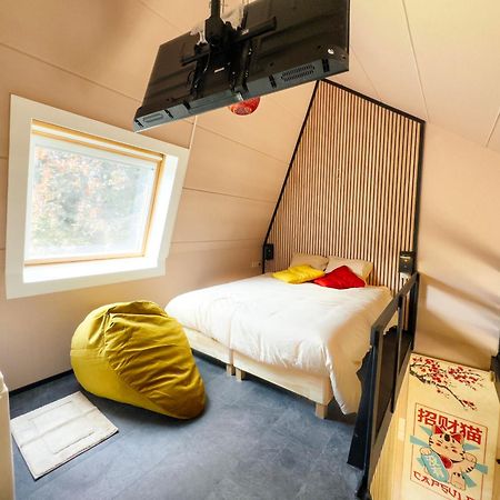 Capsule Lotus-Balneo-Sauna-Billard-Nintendo Hastiere-par-dela Exteriér fotografie