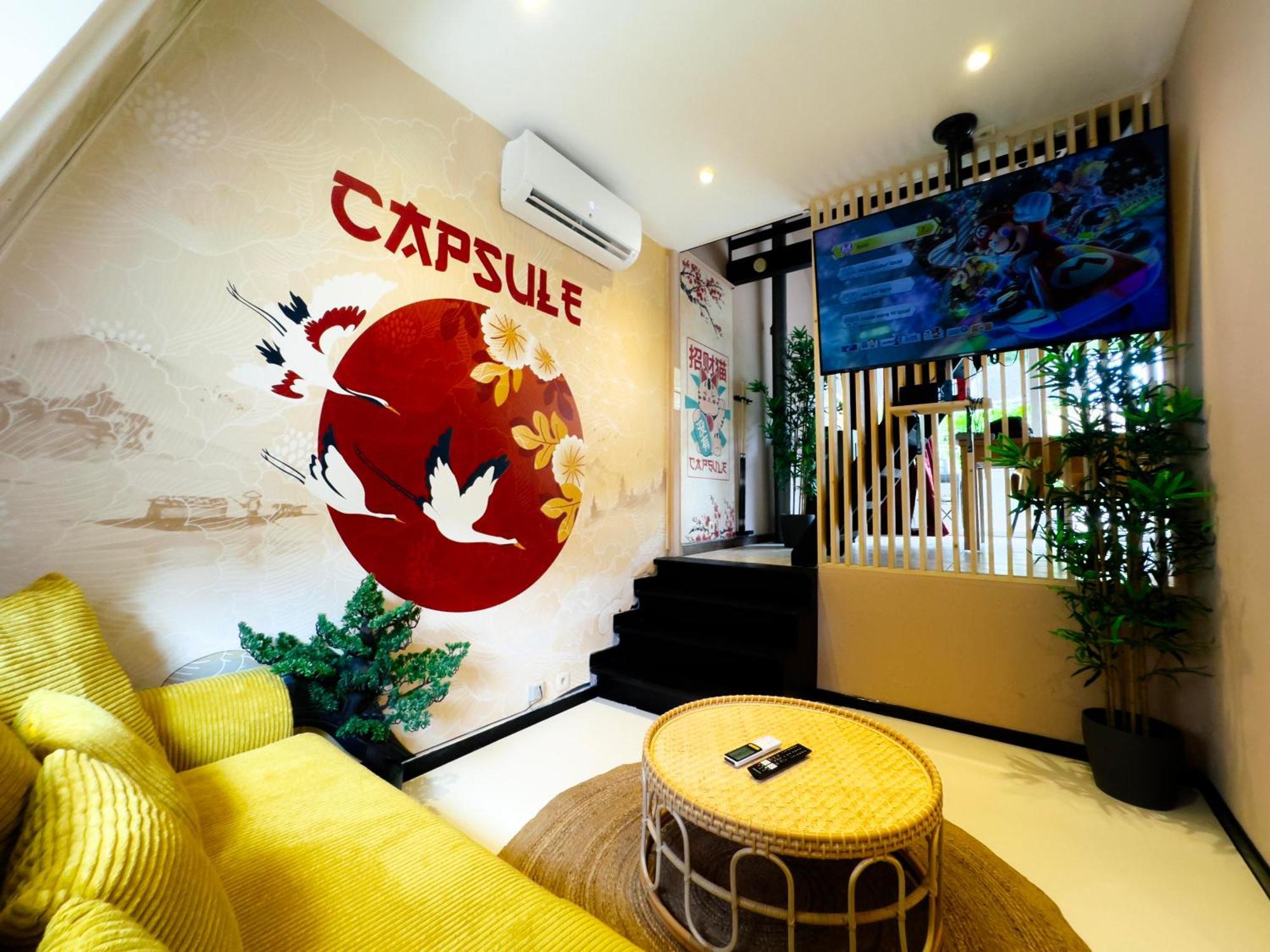 Capsule Lotus-Balneo-Sauna-Billard-Nintendo Hastiere-par-dela Exteriér fotografie