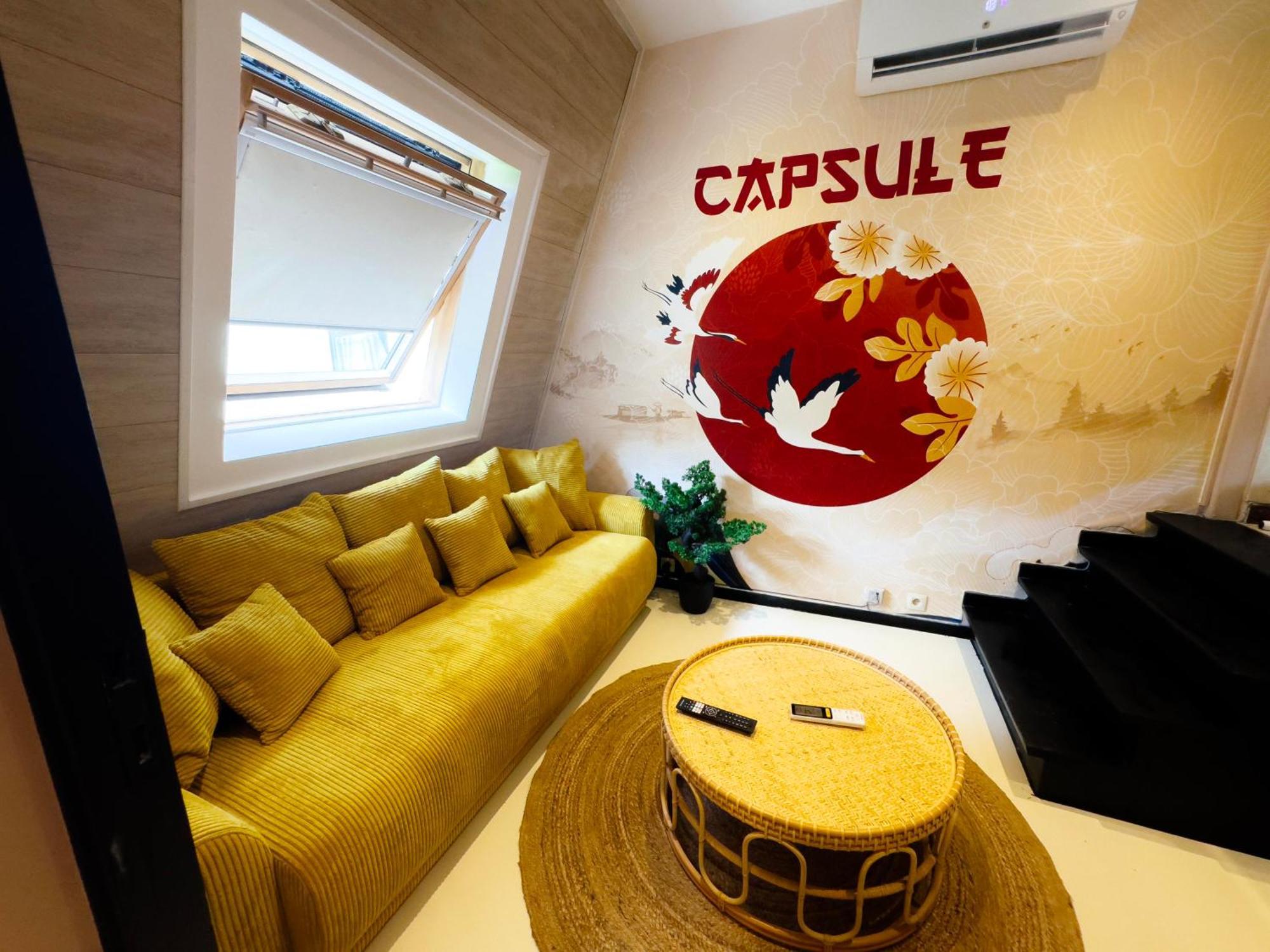 Capsule Lotus-Balneo-Sauna-Billard-Nintendo Hastiere-par-dela Exteriér fotografie